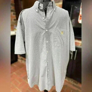 Lauren Ralph Lauren Men’s shirt Short Sleeve Cotton Large Casual Classic Preppy